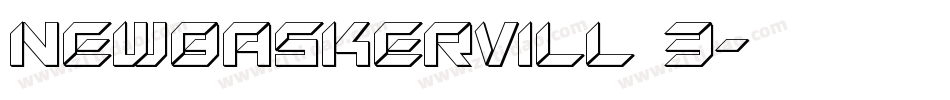 NewBaskervill 3字体转换